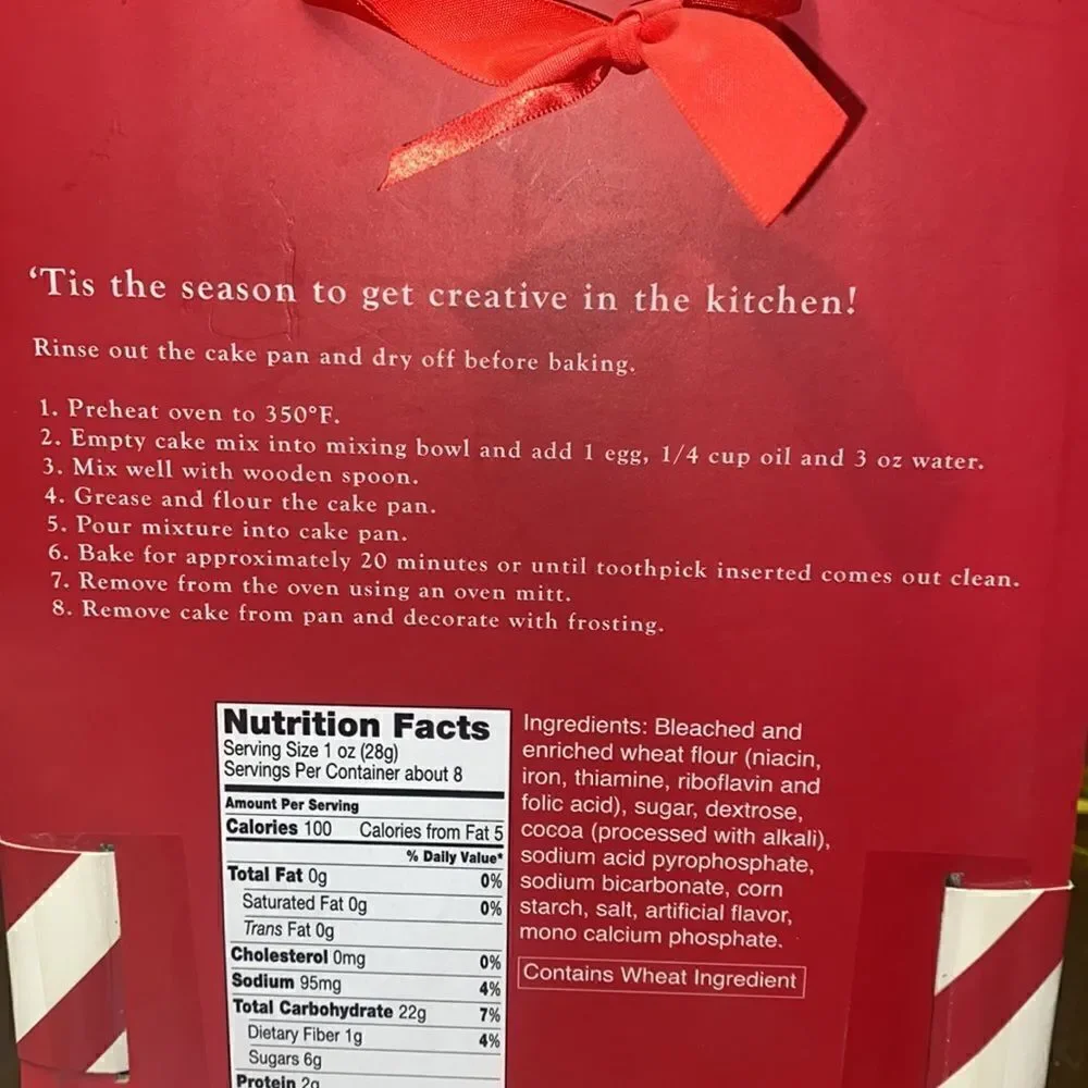 NIB! Chocolate Holiday Cake Set!
